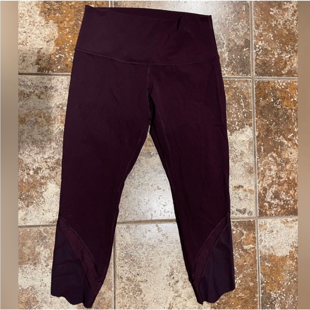 Lululemon high rise leggings, size 10